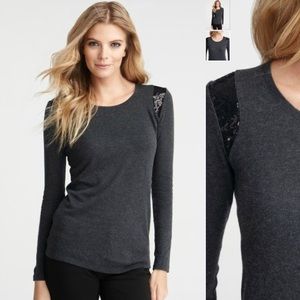 Ann Taylor tee top sz medium